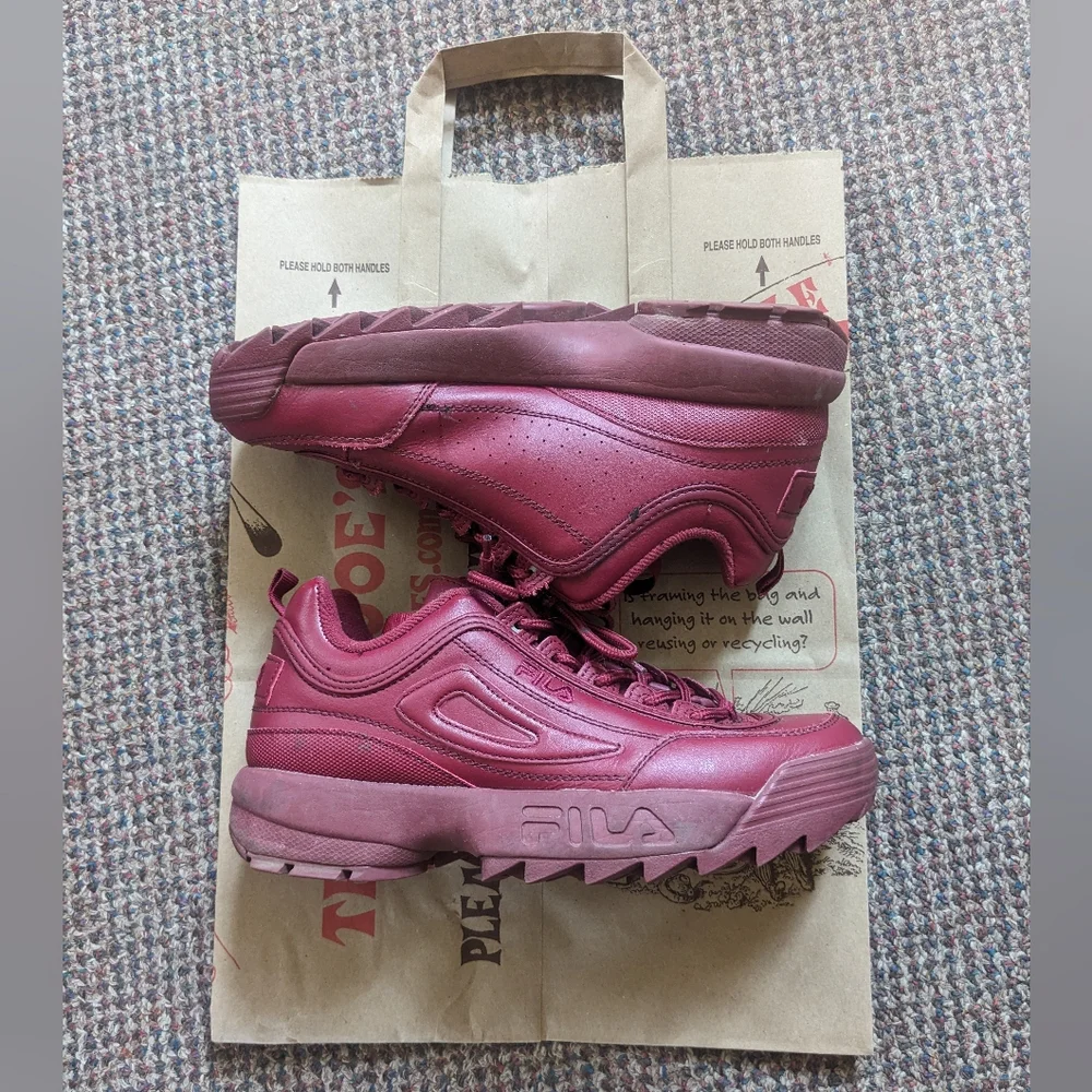 raspberry red filas - Picture 3 of 8